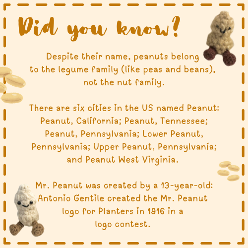 MINI PEANUT PALS PATTERN DIGITAL DOWNLOAD