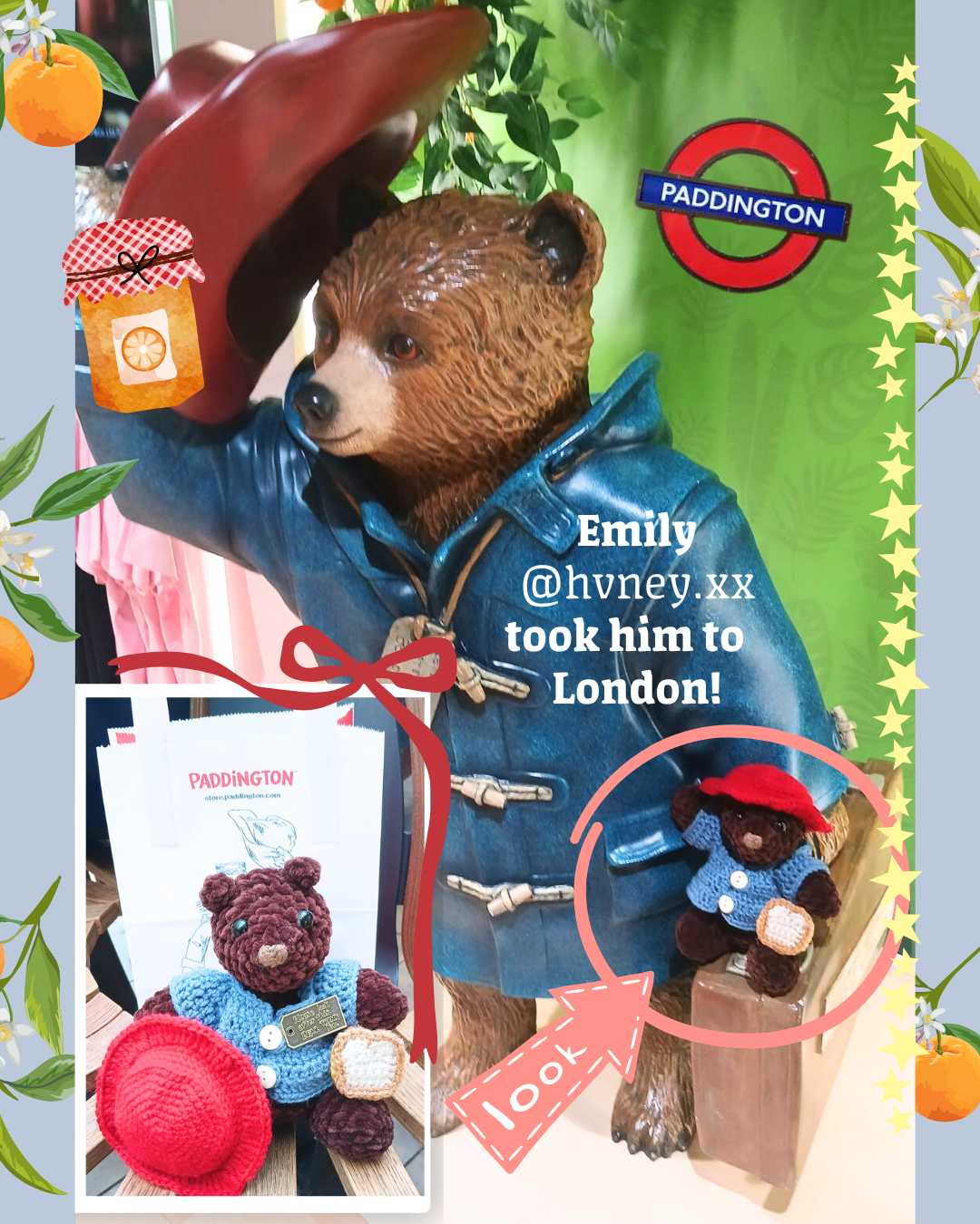 MARMALADE BEAR digital pattern!! π»π