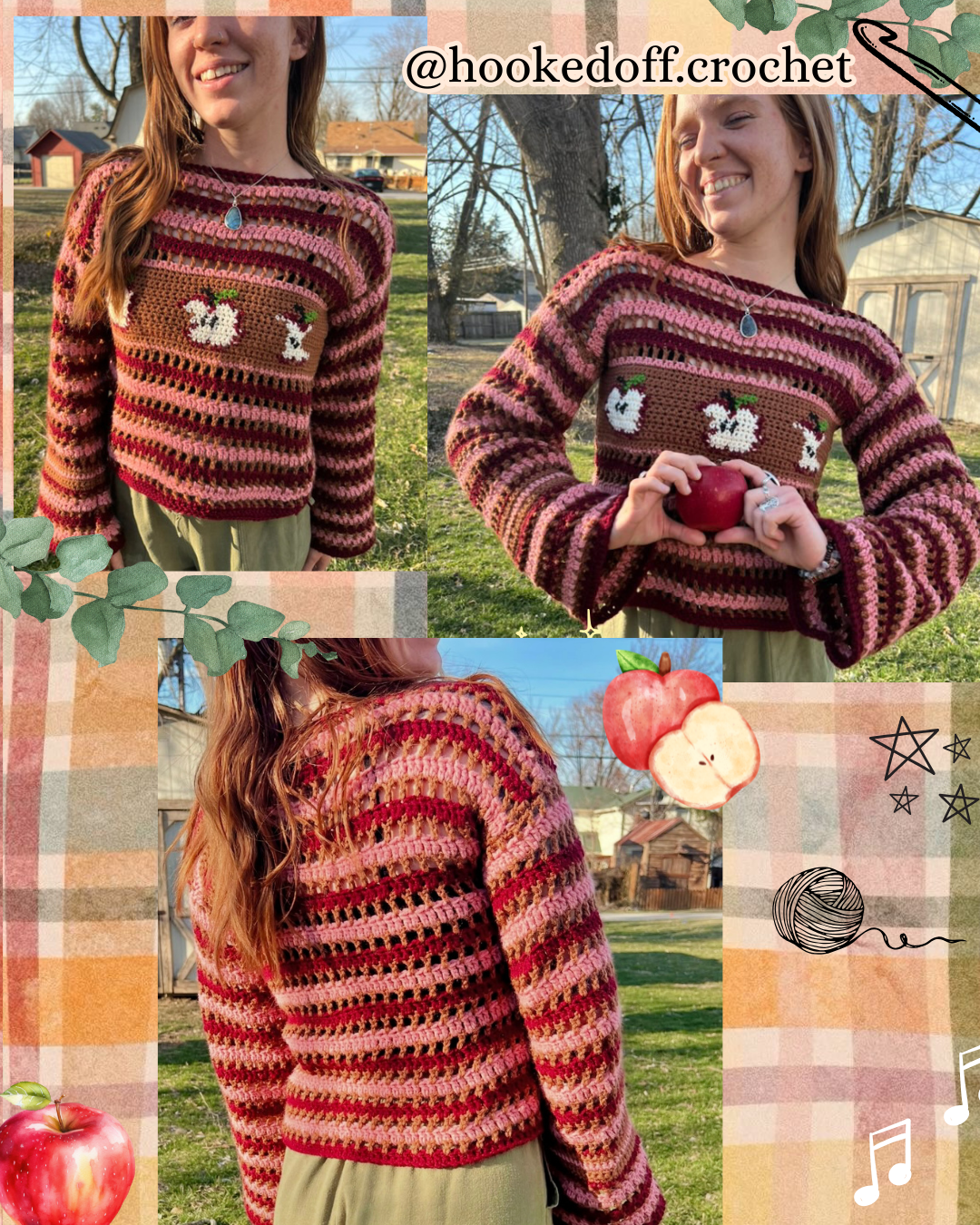 APPLE CIDER JUMPER CROCHET PATTERN