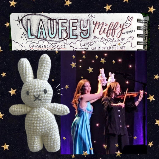 Laufey Miffy-Inspired Bunny Crochet Pattern