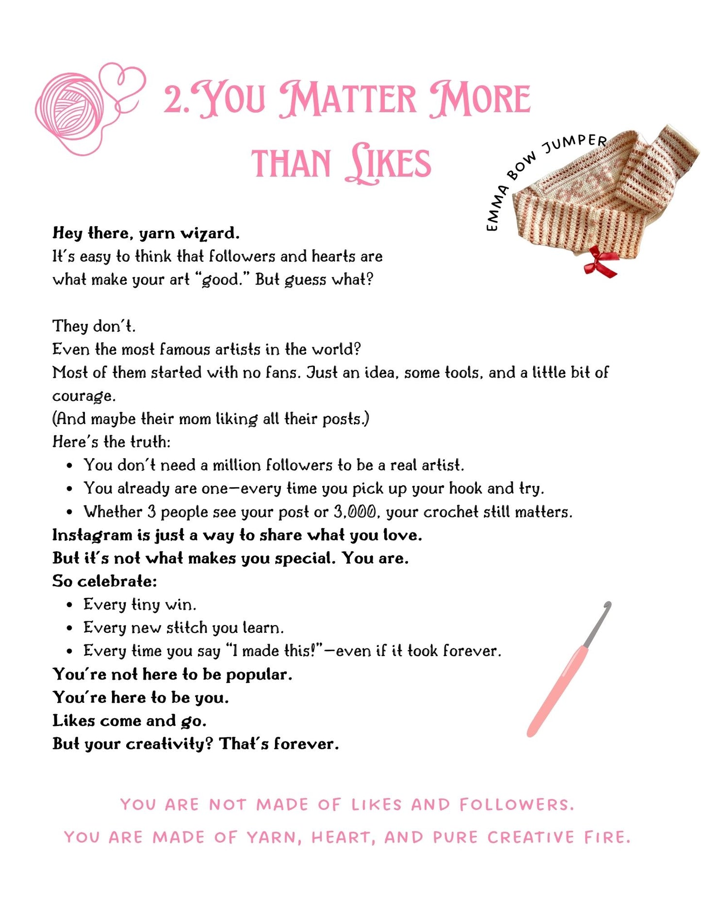 eBook: For Crocheters 15 and under (Digital Download)