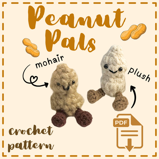 MINI PEANUT PALS PATTERN DIGITAL DOWNLOAD
