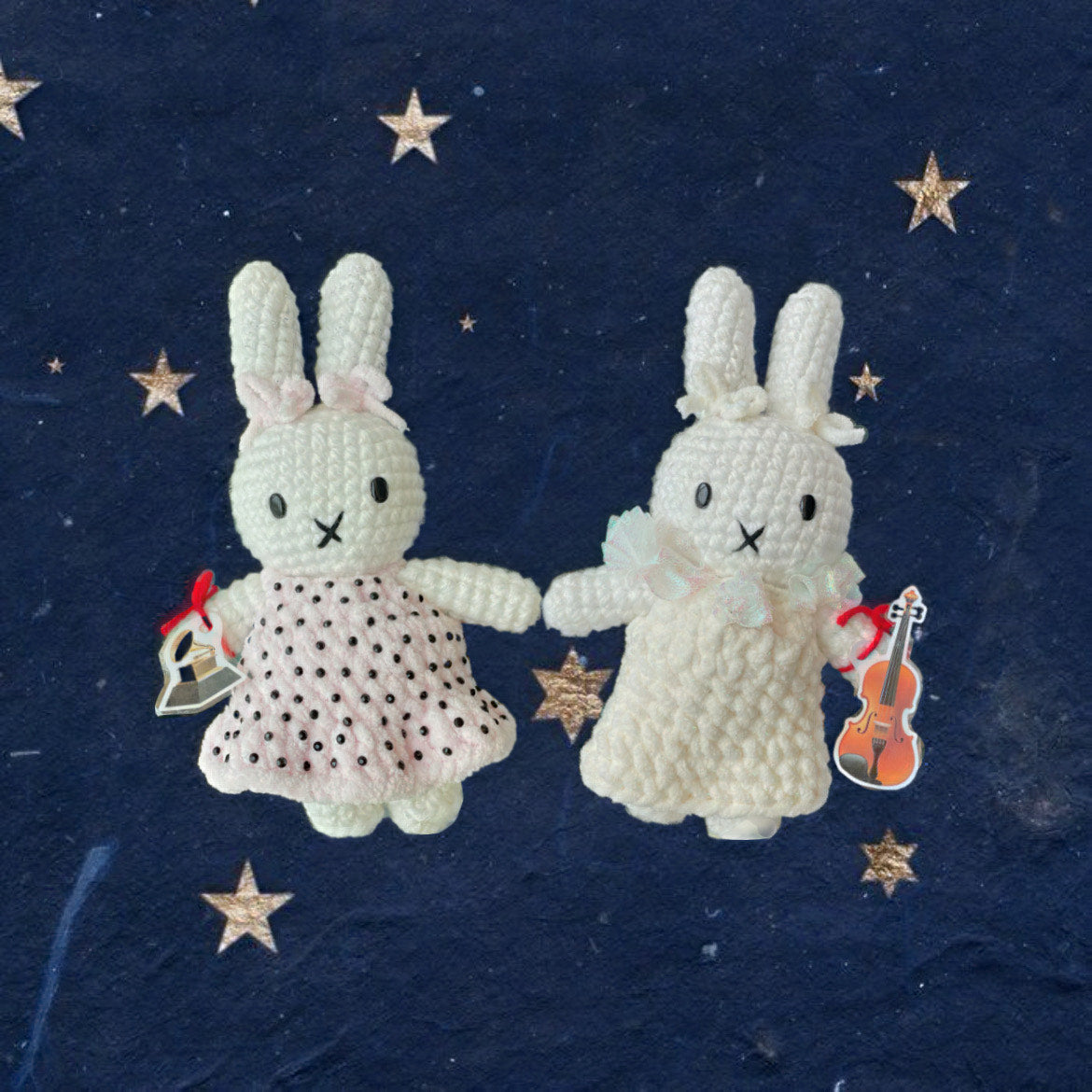 * DIGITAL DOWNLOAD: Laufey Miffy-Inspired Bunny CROCHET PATTERN!*