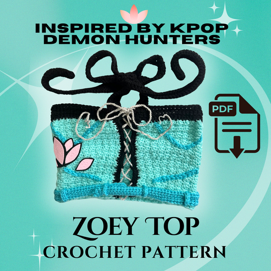 * ZOEY TOP 👗 Crochet Pattern Digital Download