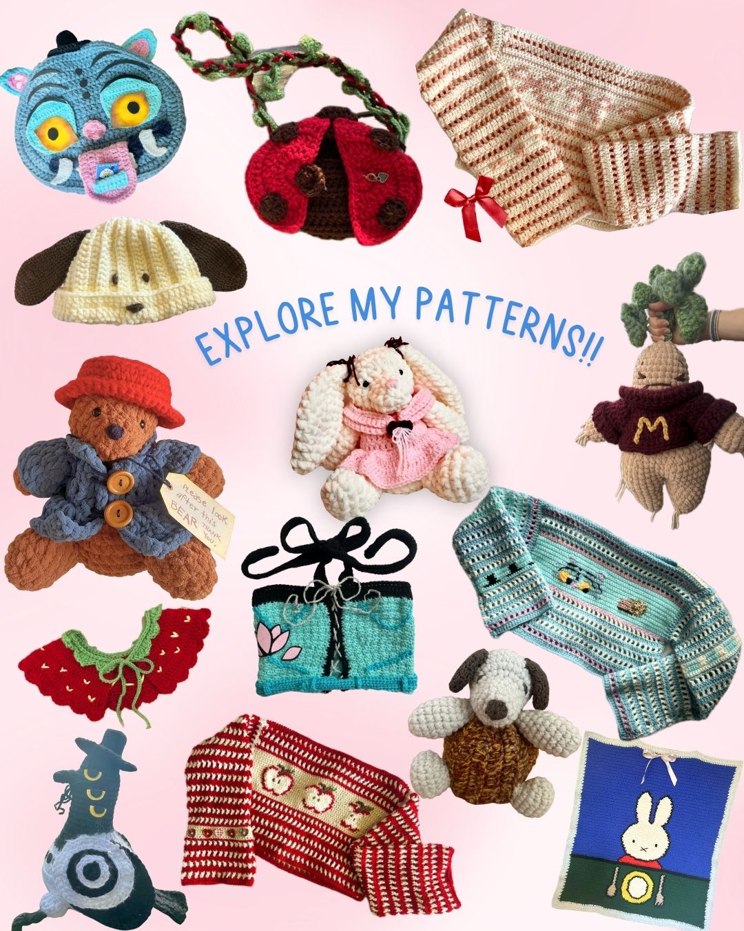 Crochet Pattern Digital Downloads