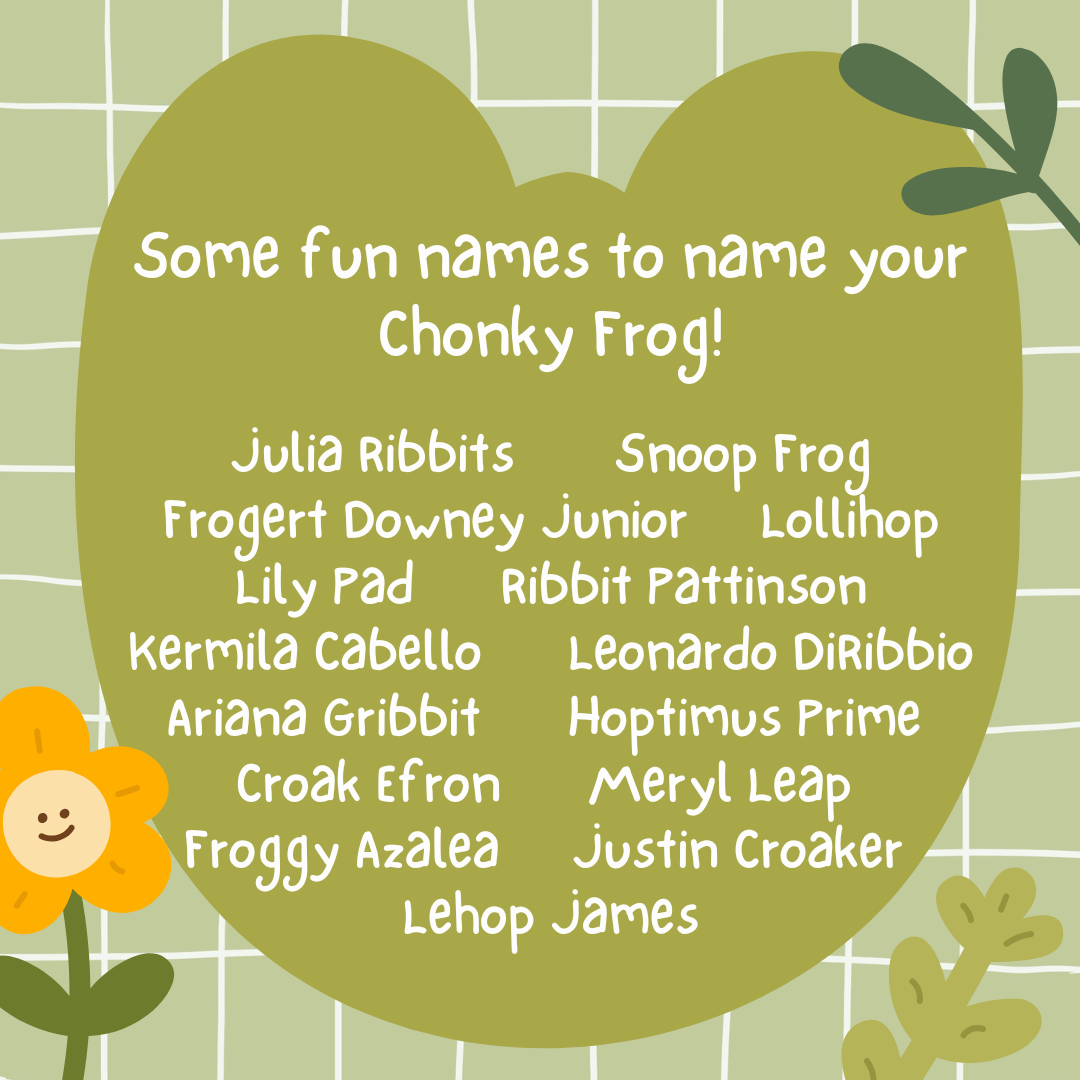 MINI CHONKY FROG  PATTERN DIGITAL DOWNLOAD