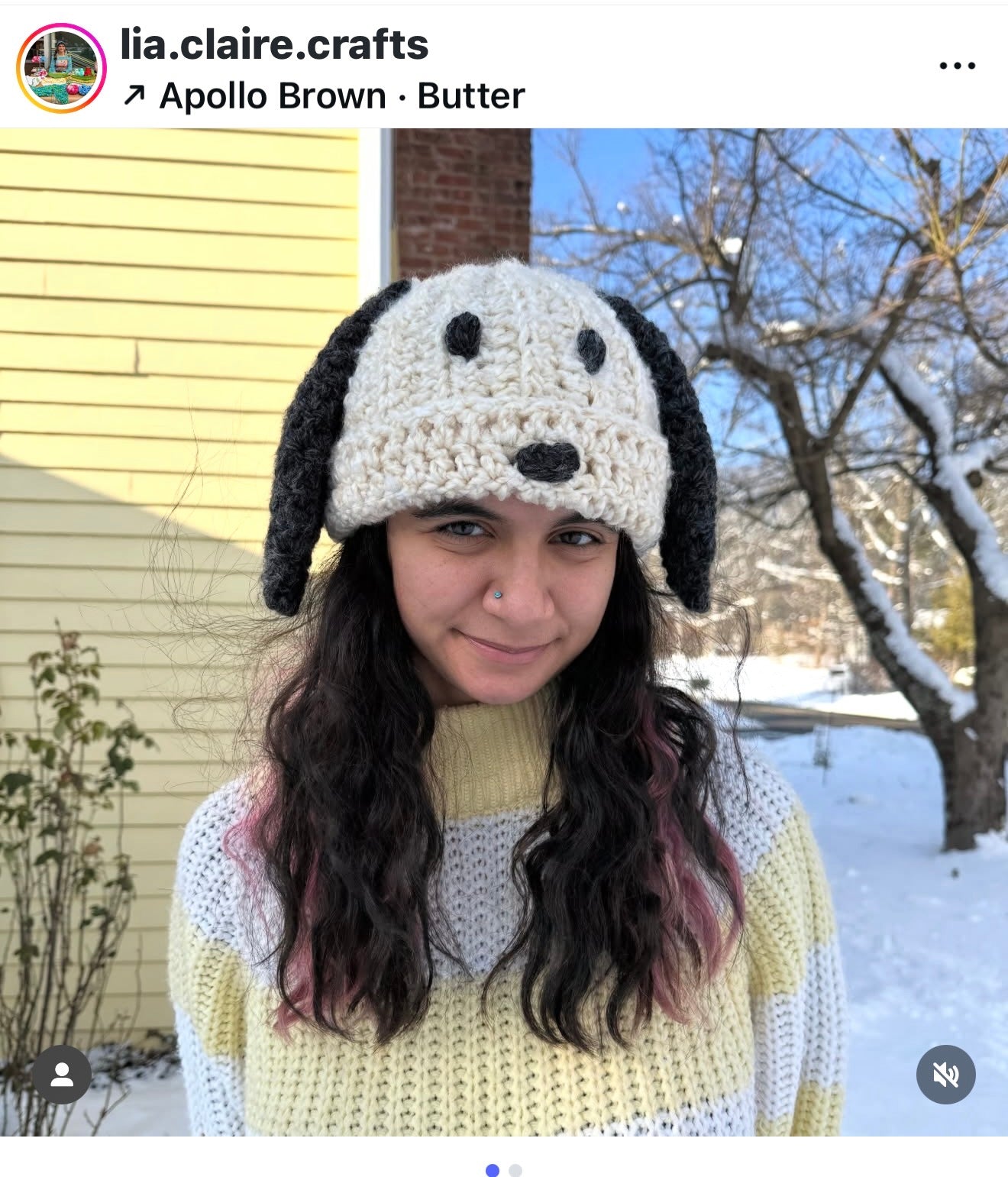 PUP HAT 🐾 Crochet Pattern – Ameizing Art Usa