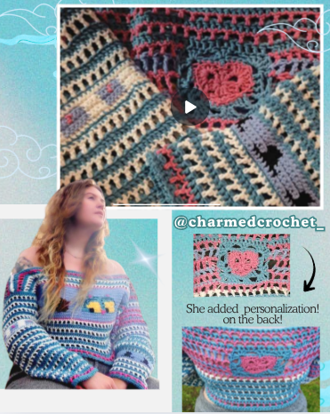 Tiger Jumper Crochet Pattern 🐯🩵✨