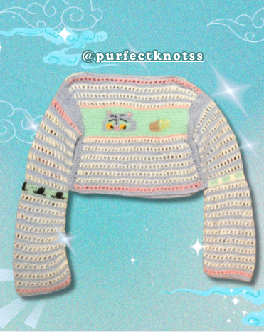Tiger Jumper Crochet Pattern 🐯🩵✨