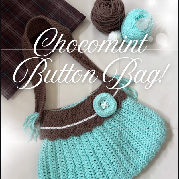 BUTTON BAG Crochet Pattern~